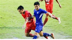 Bán kết U21 Quốc gia 2025: U21 Thể Công cẩn thận, căng thẳng U21 Hà Nội đối đầu với U21 PVF 